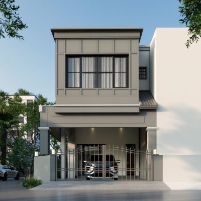 Townhome 3 ชั้น รีโนเวทสวยเสมือนใหม่ 24 ตร.ว. ใกล้แม็คโครพิษณุโลก