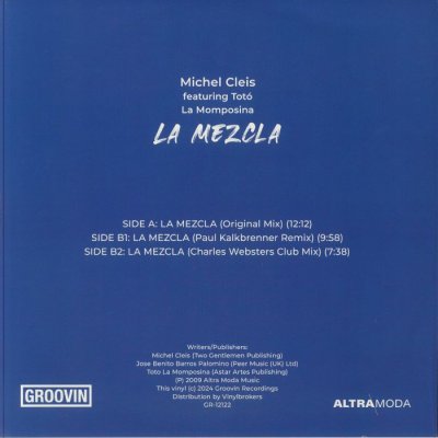 Michel Cleis Feat. Totó La Momposina – La Mezcla (2024 Reissue)