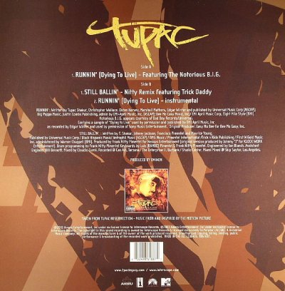 Tupac Featuring The Notorious B.I.G. – Runnin' (Dying To Live)