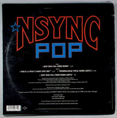 NSYNC – Pop (remixes)