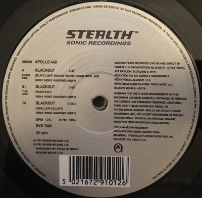 Apollo 440 – Blackout