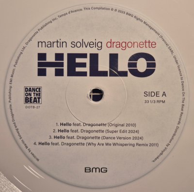 Martin Solveig & Dragonette – Hello (reissue)