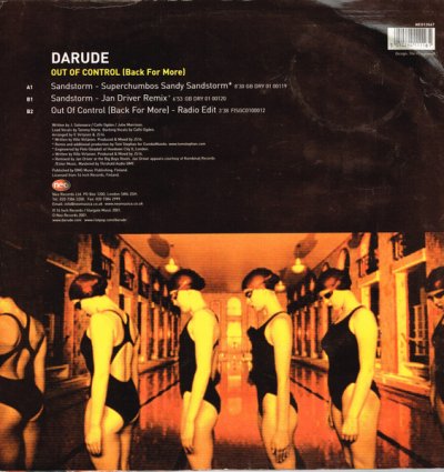 Darude – Out Of Control (Back For More)
