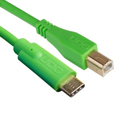 UDG Ultimate Audio Cable USB 2.0 C-B Green 1.5m