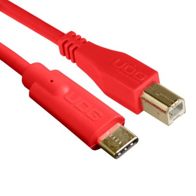 UDG Ultimate Audio Cable USB 2.0 C-B Red 1.5m