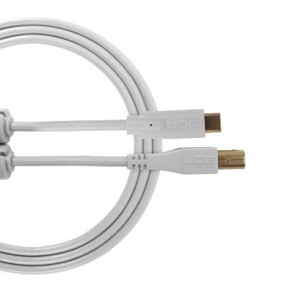 UDG Ultimate Audio Cable USB 2.0 C-B White 1.5m