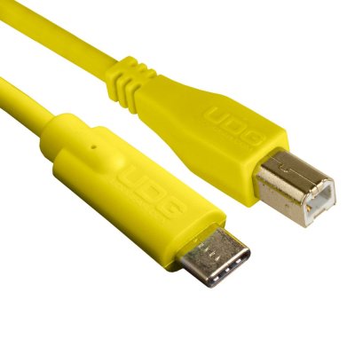 UDG Ultimate Audio Cable USB 2.0 C-B Yellow 1.5m