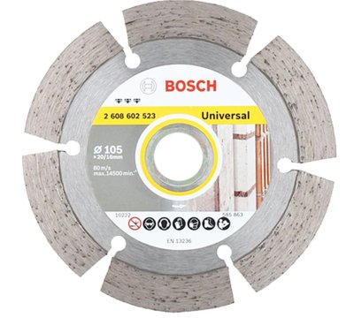 ใบตัดเพชร 523 Best for Universal BOSCH รุ่น 2608602523 ขนาด 4 นิ้ว, สีเงิน