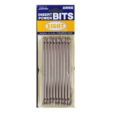 ดอกไขควงลม 2 หัว รุ่นคอสั้น  EIGHT  DOUBLE ENDS SCREWDRIVER BIT