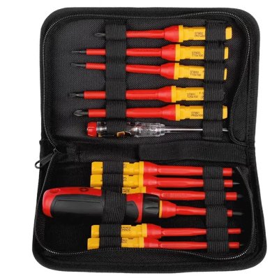 ชุดไขควง VDE 13ตัวชุด FIXMAN 13pcs VDE insulated screwdriver set VDE CT13