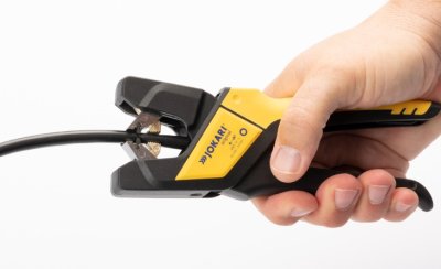 คีมปอกสายไฟออโต้ JOKARI ergonomic automatic wire stripper for conductor cables with diameter from 6 to 16mm² Art.-No.: 20090