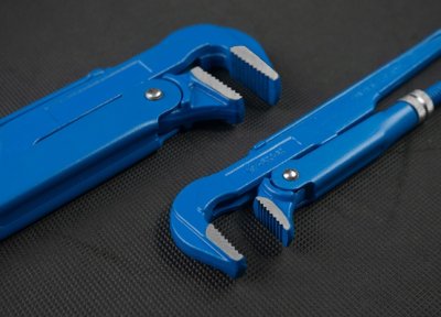 ประแจจับแป๊บ 2ขา KINGTONY 6522 Swedish Pipe Wrench 90°