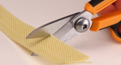 กรรไกรตัดเคฟล่าห์ 956 520 NUSHARP 5 1/2" Fiber Optic KEVLAR Cutter (Bi-Material)