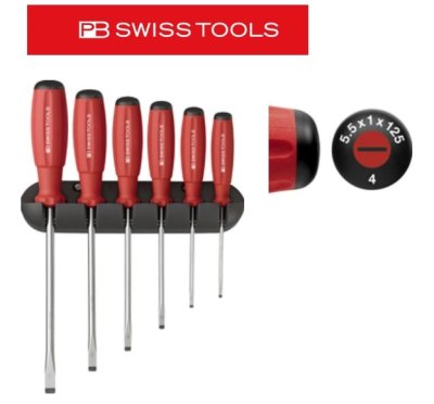 ชุดไขควง PB 8240 6ตัวชุด SwissGrip screwdriver  set