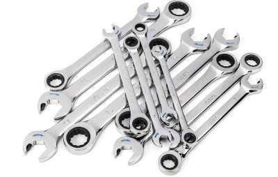 ชุดประแจแหวนฟรีสปีด 12 ชิ้น รุ่น ST09066-02 SATA 12 Pc. Metric Combination Ratcheting Wrench Set แหวนเกียร์
