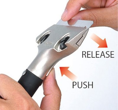 มีดขูดลอก พร้อมใบมีด 18mm.5ใบ TAJIMA  Scrape-Rite™ SCR-L300