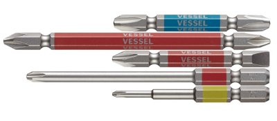 ชุดดอกไขควง 5ตัวชุด Vessel GO-SAI Bit 5-Piece Set (Assorted) No.GS5P-01