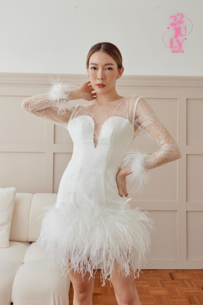 WHITE SWAN DRESS