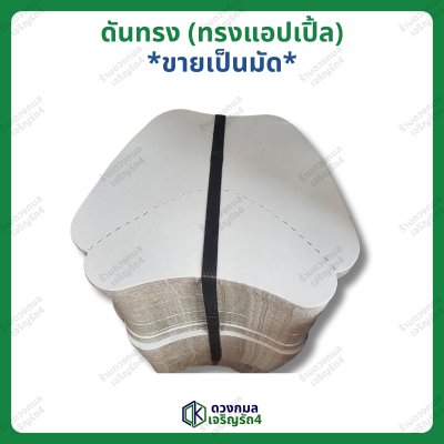 (ขายเป็นมัด) ดันทรง ทรงแอปเปิ้ล