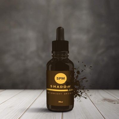 สีสัก5pm สีน้ำตาล Midnight Brown 5MP 15ml