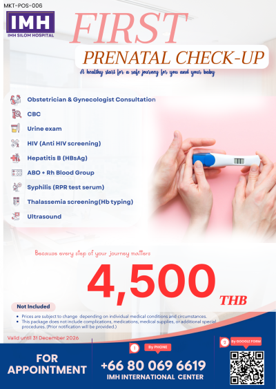 FIRST PRENATAL CHECK-UP