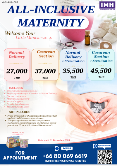ALL-INCLUSIVE MATERNITY PACKAGE