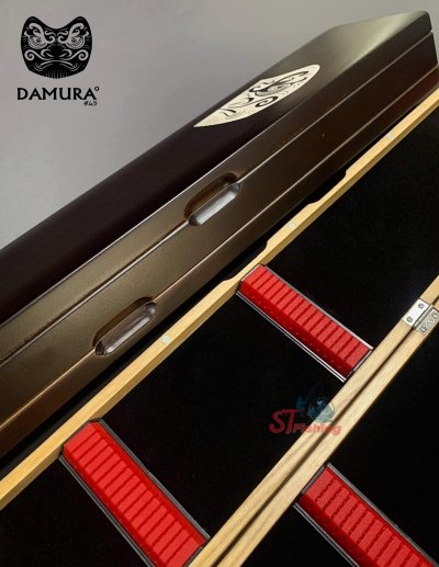 กล่องทุ่นไม้ DAMURA งานสีระดับ Premium เรียบเนียนไม่มีสะดุด ซิลิโคนเก็บทุ่นแบบใหม่ สามารถเก็บทุ่นได้ 30 - 72 ดอก