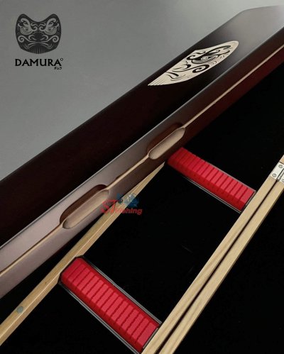 กล่องทุ่นไม้ DAMURA งานสีระดับ Premium เรียบเนียนไม่มีสะดุด ซิลิโคนเก็บทุ่นแบบใหม่ สามารถเก็บทุ่นได้ 30 - 72 ดอก