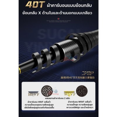 คัน ST FISHING   BLACK HOLE EDITION SPIRAL X TECHNOLOGY