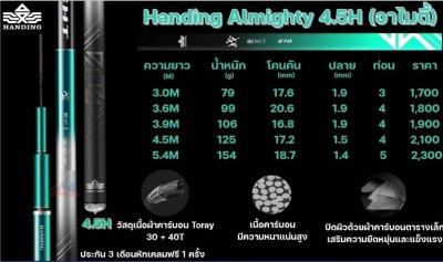 Handing Almighty (อาไมตี้) 4.5H-5H-6H-8H-10H