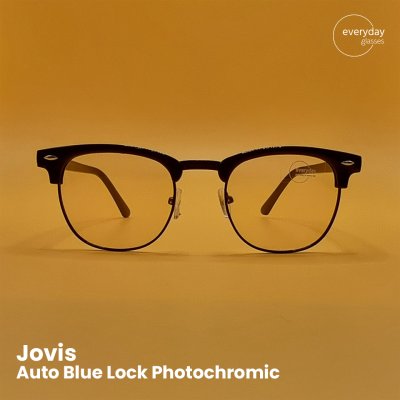 แว่นเลนส์ Auto Blue Block เลนส์ Photochromic ปรับสีอัตโนมัติ รุ่น Jovis