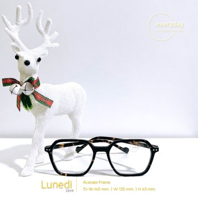 กรอบแว่น เฟรม Premium Acetate Model Lunedi