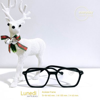 กรอบแว่น เฟรม Premium Acetate Model Lunedi