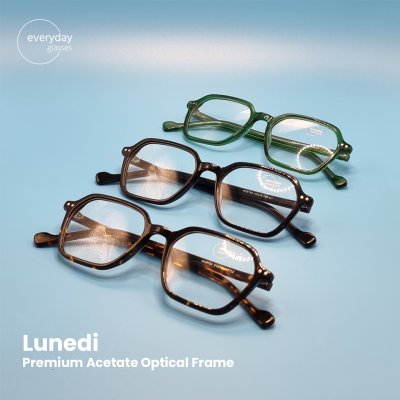 กรอบแว่น เฟรม Premium Acetate Model Lunedi