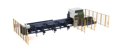 R2 Dual-chuck Tube Fiber Laser Cutting Machine