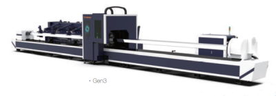 TEKMA TLF-AT Tube Auto Loading Fiber Laser Cutting Machine