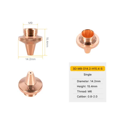 TEKMA Nozzle 3D M6 M9 Series