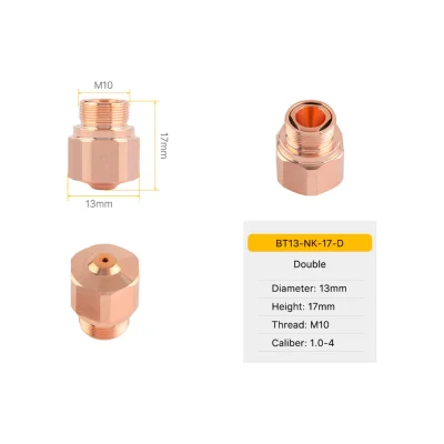 TEKMA Nozzle BT NK Series Double D13 H17 M10