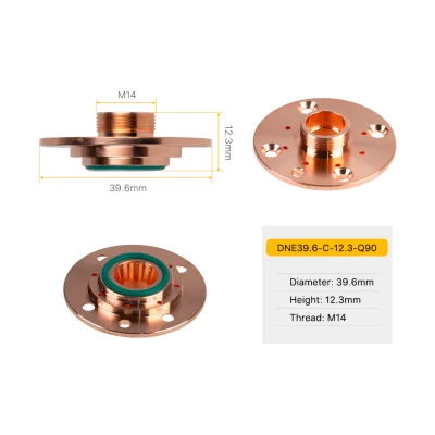TEKMA Nozzle DNE Chrome plated C Type D39,5 H17,6 M14