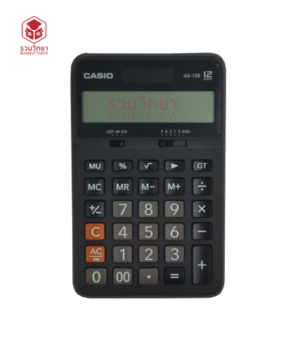 เครื่องคิดเลข 12 หลัก Casio AX-12B