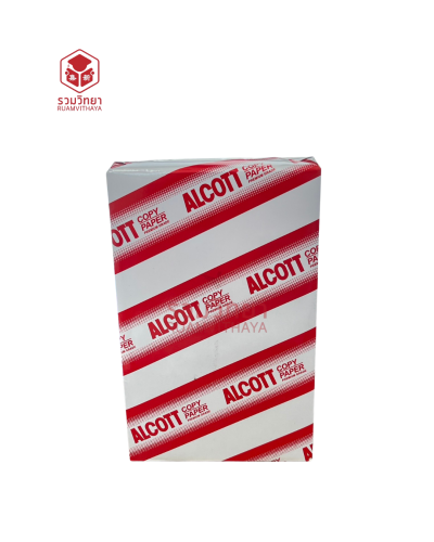 กระดาษถ่ายเอกสาร Alcott F4 70g.