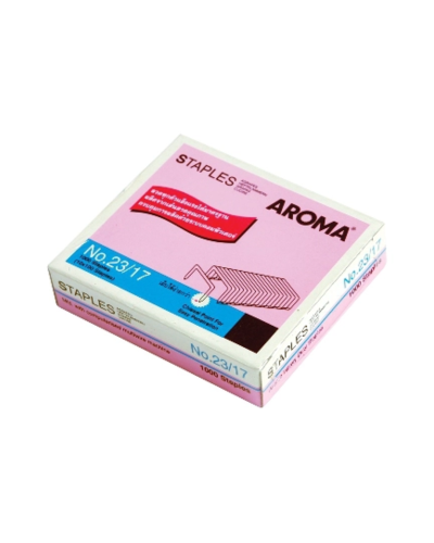 ลวดเย็บกระดาษ Aroma No.23/17