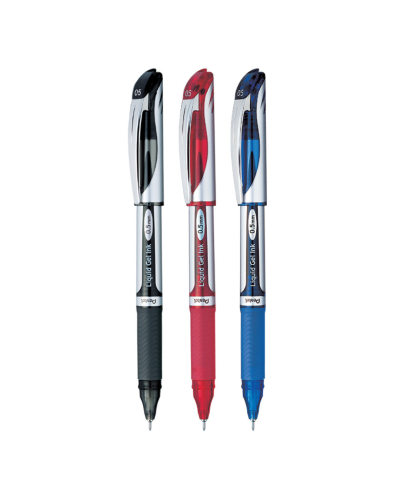 ปากกาเจลหัวเข็ม Pentel Energel BLN55-C 0.5 สีน้ำเงิน