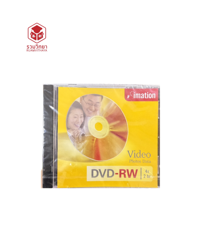 ตลับแผ่น DVD-RW Imation 4X 2hr