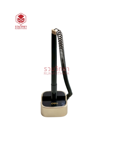 ปากกาเจลตั้งโต๊ะ Deli No.6797 0.7 สีน้ำเงิน