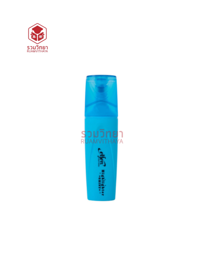 ปากกาเน้นข้อความ Elfen Shiny สีฟ้า