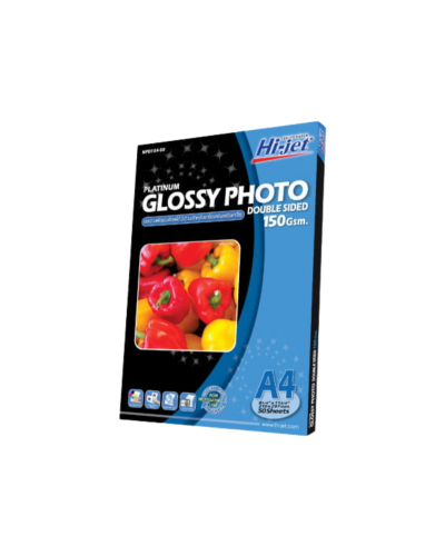 กระดาษโฟโต้ Hi-jet NPD154-50 Glossy 2 หน้า A4 150g.
