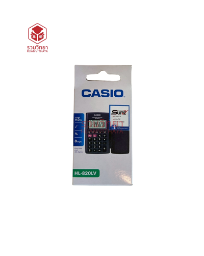 เครื่องคิดเลข 8 หลัก Casio HL-820LV-BK