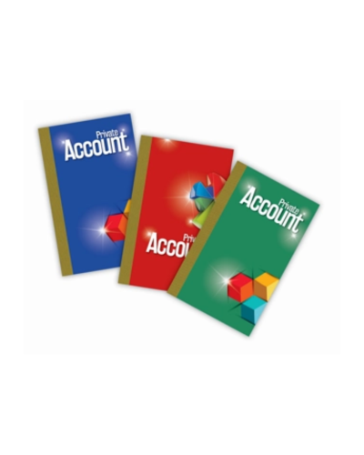 สมุดบัญชีจีนปกมัน Mayflower รุ่น M2.30 คละสี