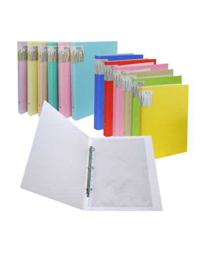 แฟ้ม 3 ห่วง B4 รุ่น RB-411 คละสี